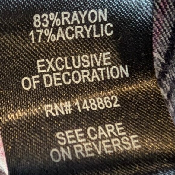 Torrid Women's Button down flannel shirt plus size 0 blouse Plaid top cozy chic - Picture 7 of 9